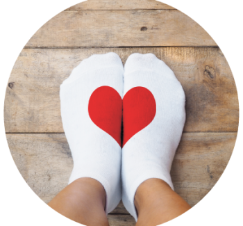 Socks-heart